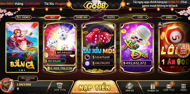 tai xiu Go88 club game-tai-xiu-Go88