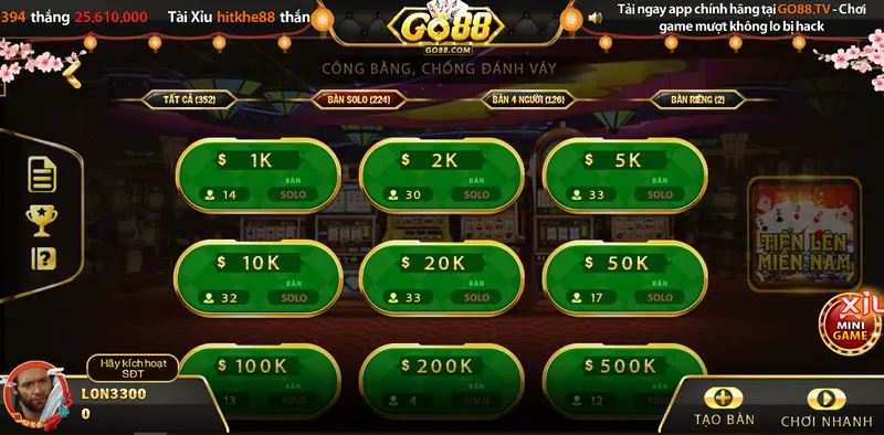 tien len mien nam go88 vip 1 huong-dan-choi-tien-len-mien-nam-Go88