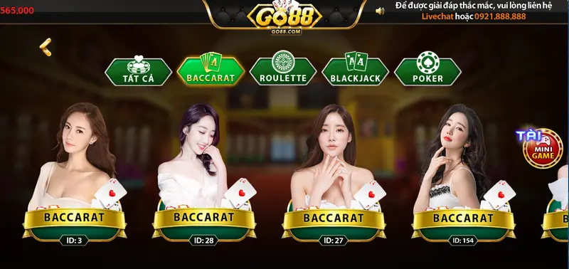 live baccarat go88 tv live-baccarat-go88