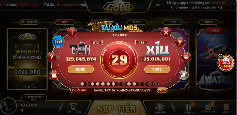 tai xiu md5 play go88 2 tai-xiu-md5-go88-vip