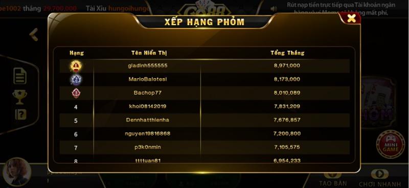 gioi thieu va kinh nghiem choi phom cong game go88 2 Một số thuật ngữ cơ bản trong game bài Phỏm Go88