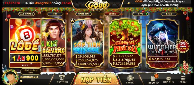 son tinh thuy tinh Go88 Mức đổi thưởng trong game Sơn Tinh Thủy Tinh Go88 vô cùng hấp dẫn